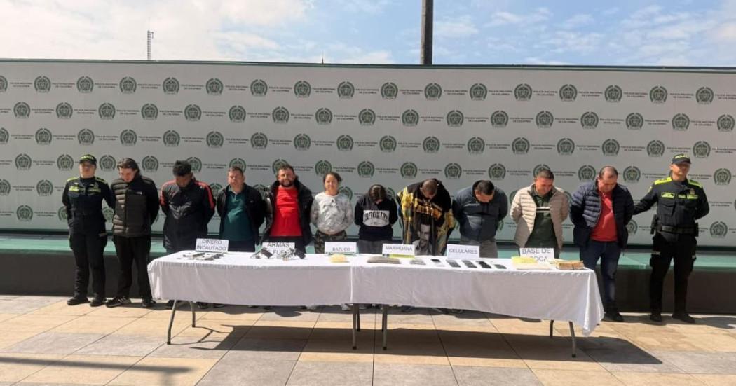 Capturados los Scarface por tráfico de drogas en San Bernardo Bogotá