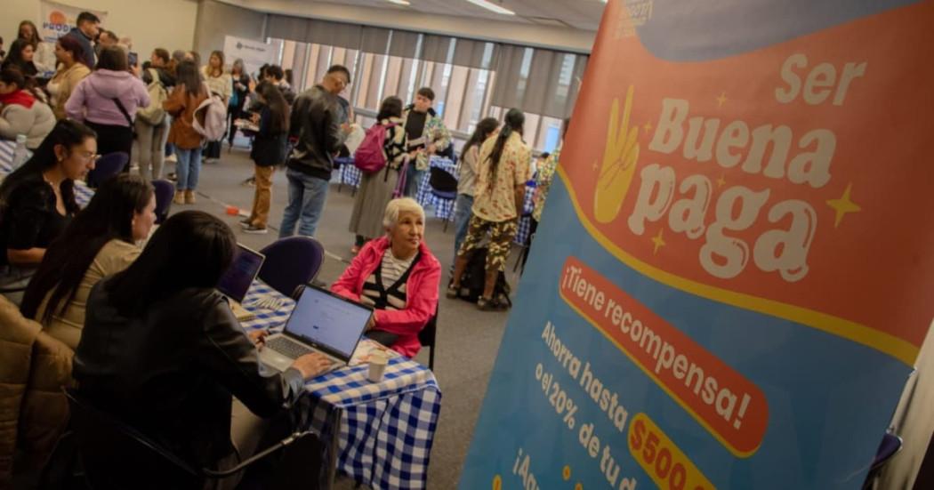 Foto de una de las ferias de 'Activa tu Negocio' en Bogotá.