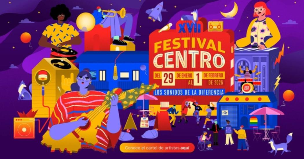 Imagen de cartel oficial Festival Centro 2026
