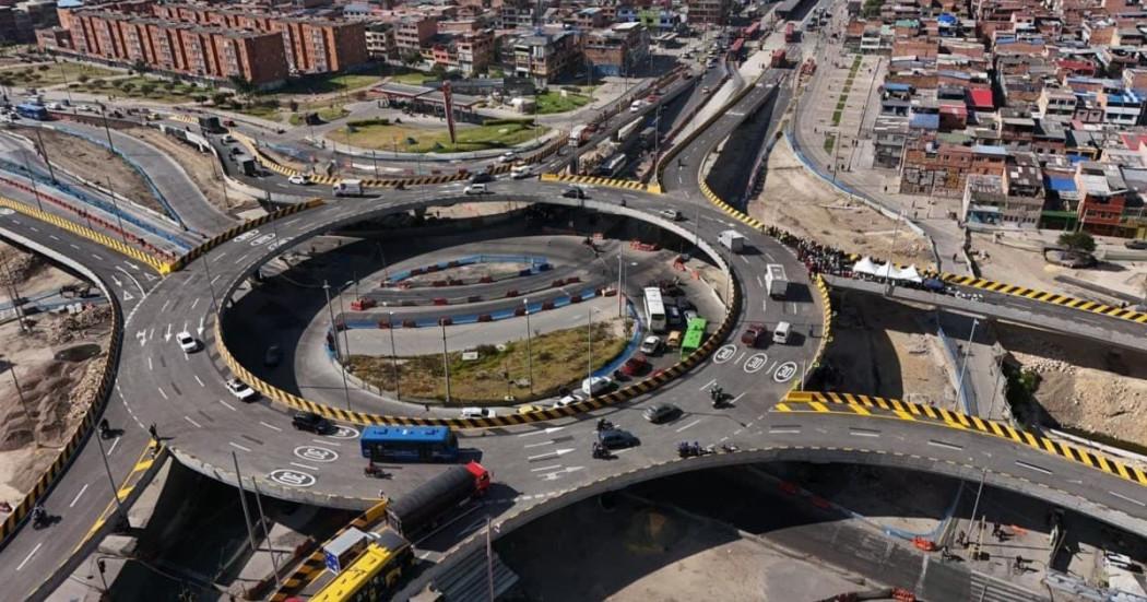 Foto de la glorieta de av. Ciudad de Cali con av. de Las Américas
