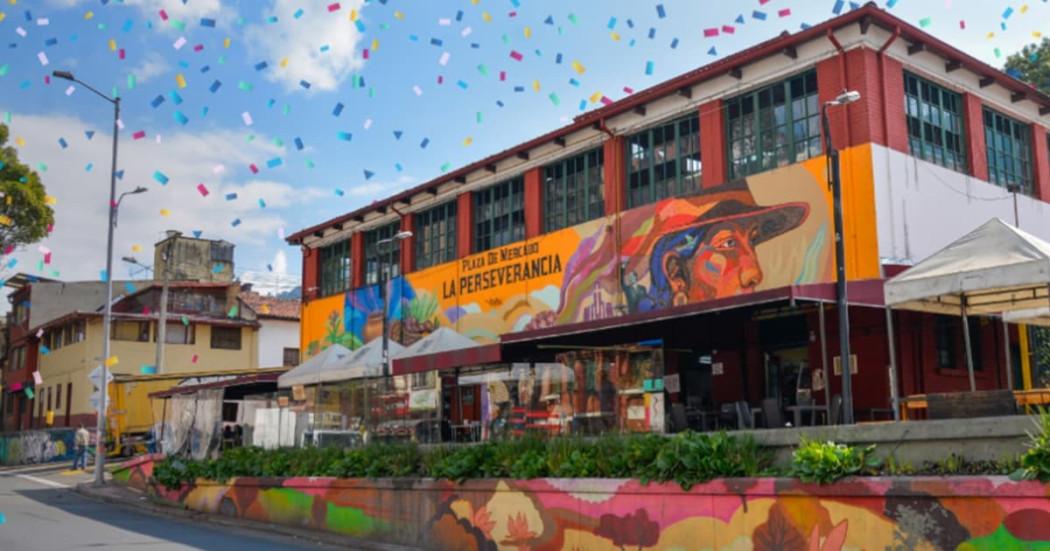 Foto de la fachada de la Plaza La Perseverencia