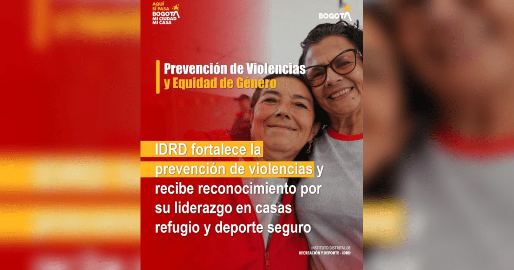 Imagen con información importante de la noticia del IDRD