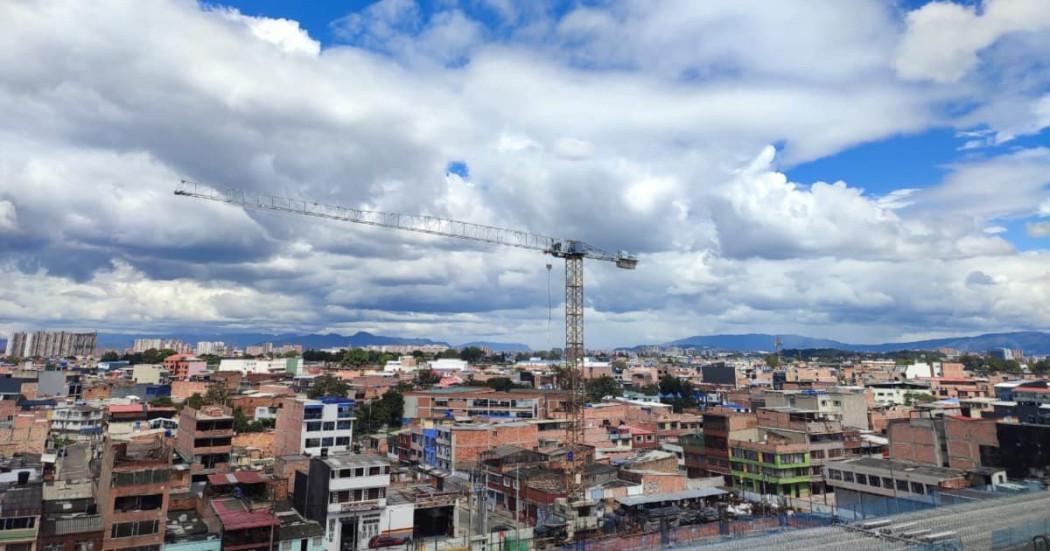 Foto panorámica de la ciudad de Bogotá, Colombia