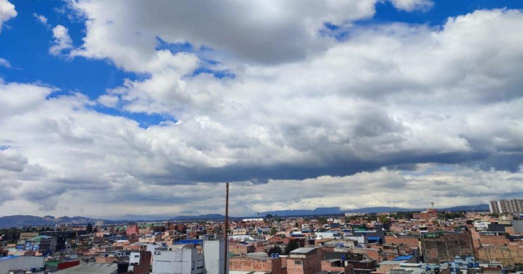 Foto panorámica de la ciudad de Bogotá, Colombia