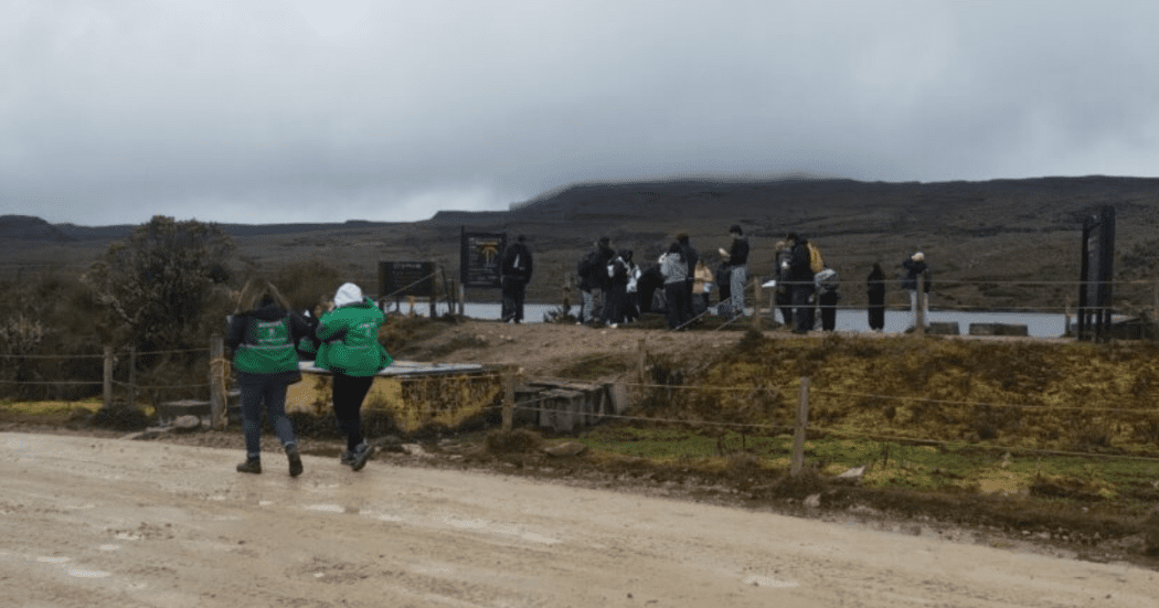Imagen de estudiantes en Sumapaz
