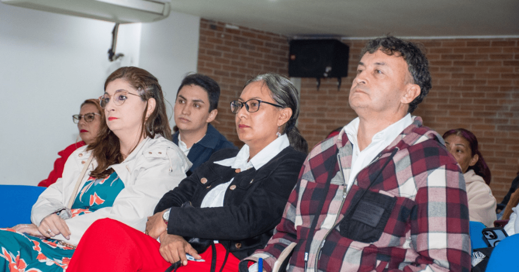 Foto de unos ciudadanos de la localidad de Engativá