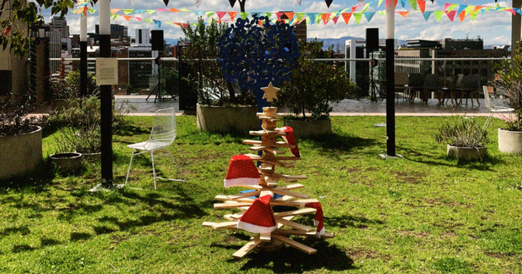 Imagen de la terraza del CEFE Chapinero