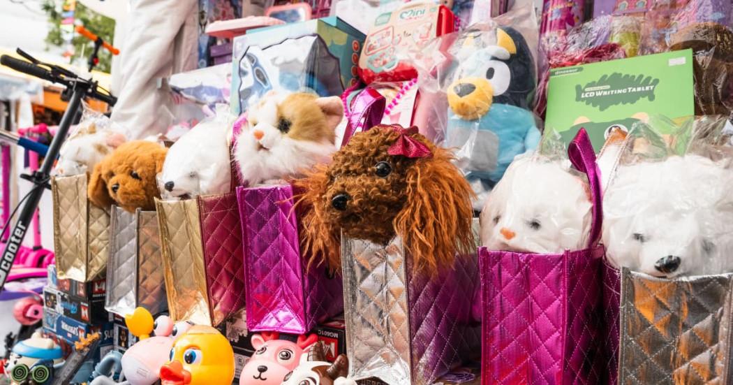 Exhibición de juguetes