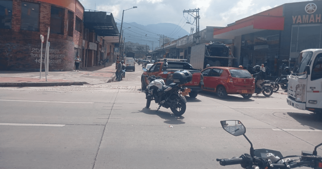 Imagen del desvío del tránsito en la NQS