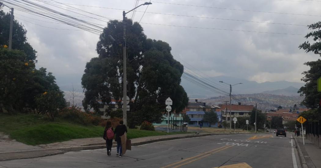 Foto de una calle de la localidad de Ciudad Bolívar en Bogotá