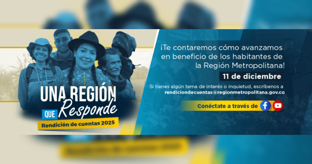 Pieza gráfica invitando a la ciudadanía a a conectarse a la Rendición de Cuentas