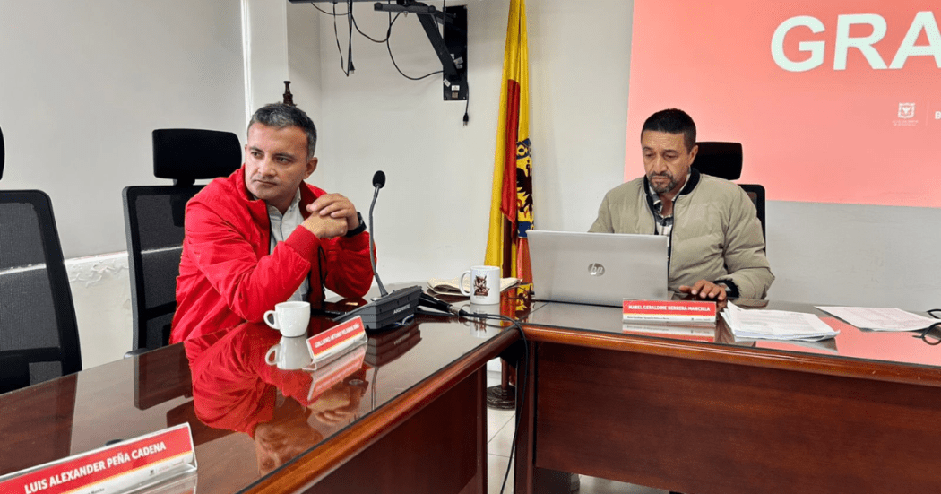 Foto de funcionarios de la Alcaldía de San Cristóbal