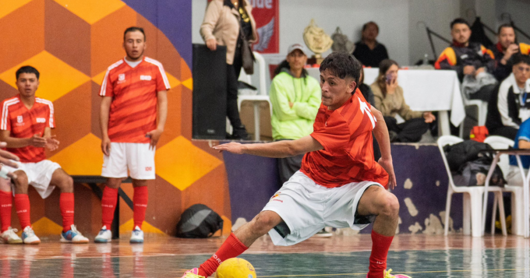 Foto de un jugador de Fútbol Sala