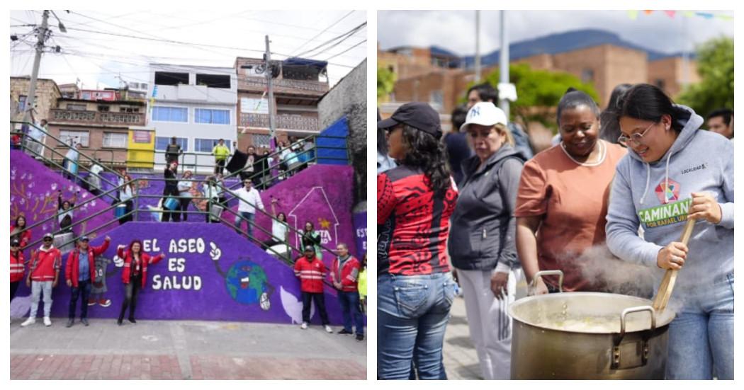 Foto de jornada adelanta en Rafael Uribe Uribe.