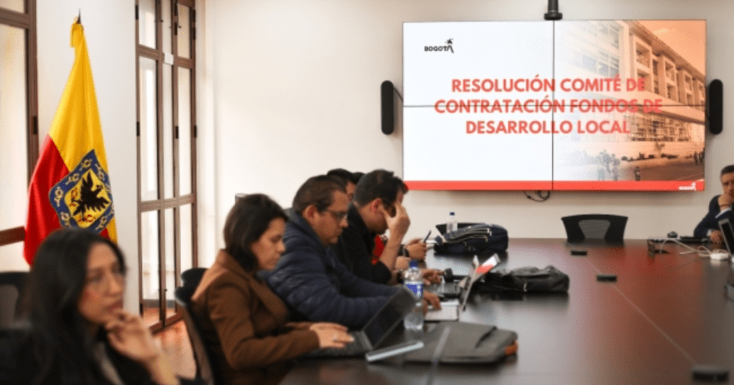 Foto de una reunión