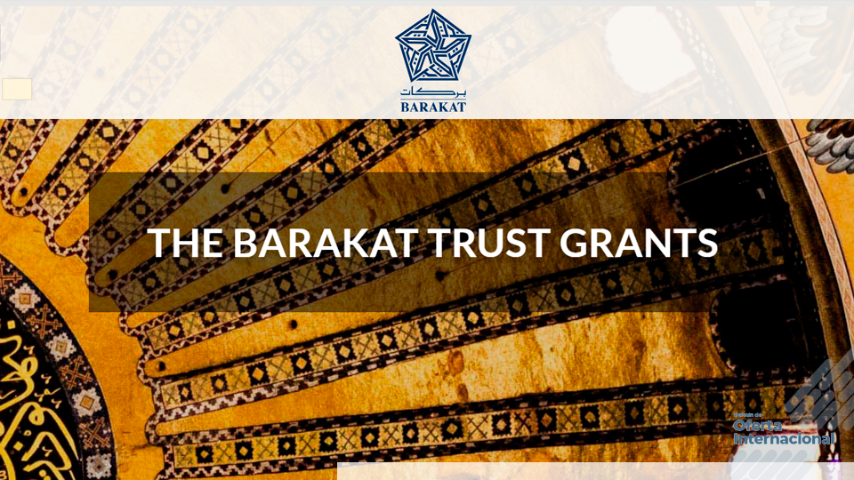 Convocatoria internacional para la preservación y estudio del patrimonio cultural. The Barakat Trust