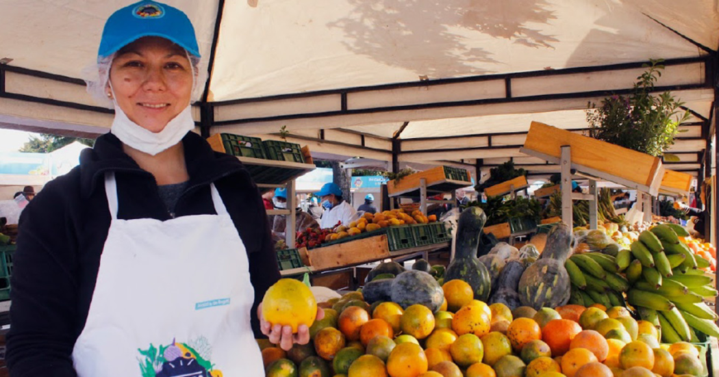 Foto de una emprendedora de Bogotá 