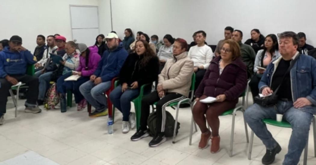 Atención a población migrante en Bogotá IPES durante 2025