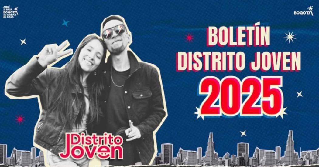 Foto de programa Distrito Joven que acompañó a 50.000 jóvenes en Bogotá durante el 2025.