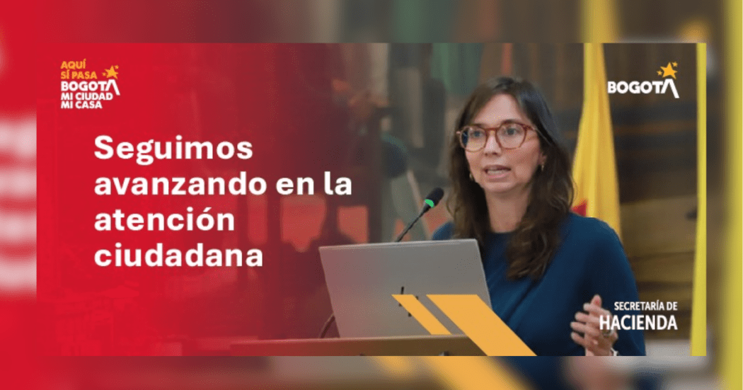 Foto de la secretaria de Hacienda, Ana María Cadena.