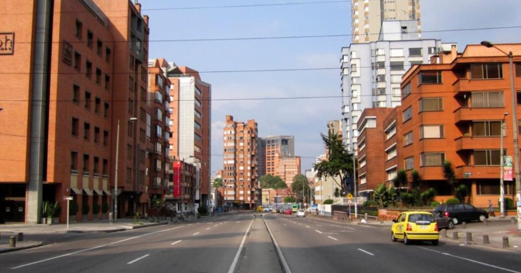 Foto de la carrera Séptima en la localidad de Chapinero.