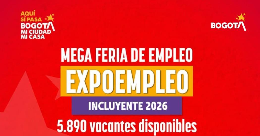 Imagen de la 'Mega Feria de Empleo Incluyente' en Fontibón.