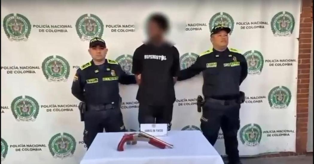 Foto de hombre capturado