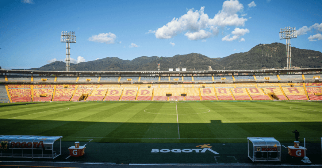 Imagen panorámica del estadio El Campín