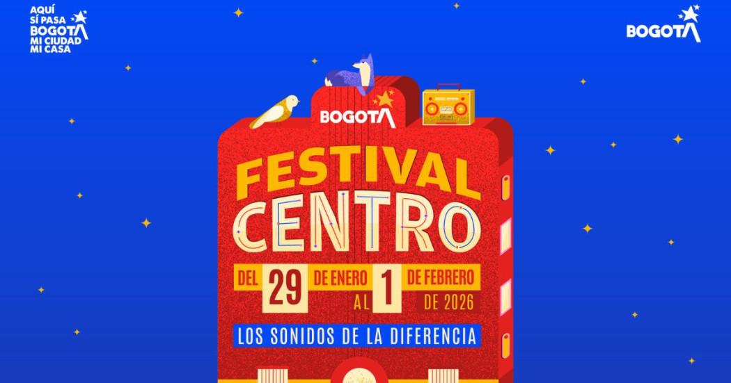 Imagen en letras Festival Centro 2026