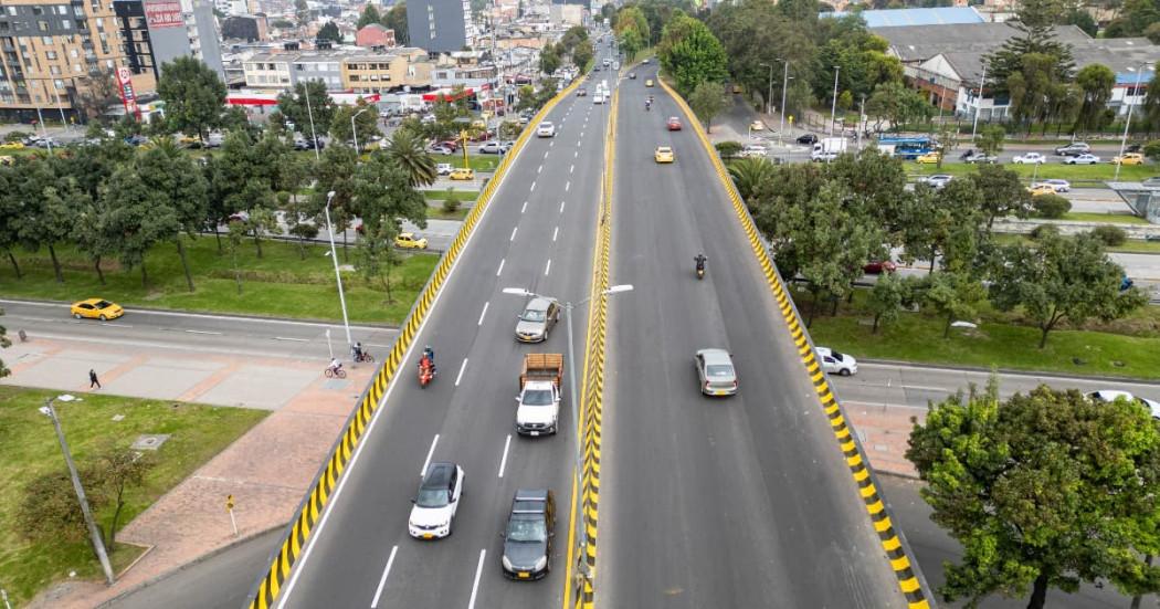 Foto de un puente vehícular. 