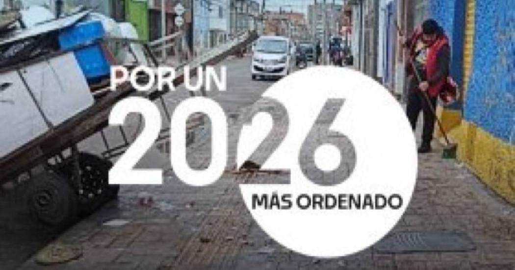 Pieza gráfica de recuperación de espacio público en Barrios Unidos