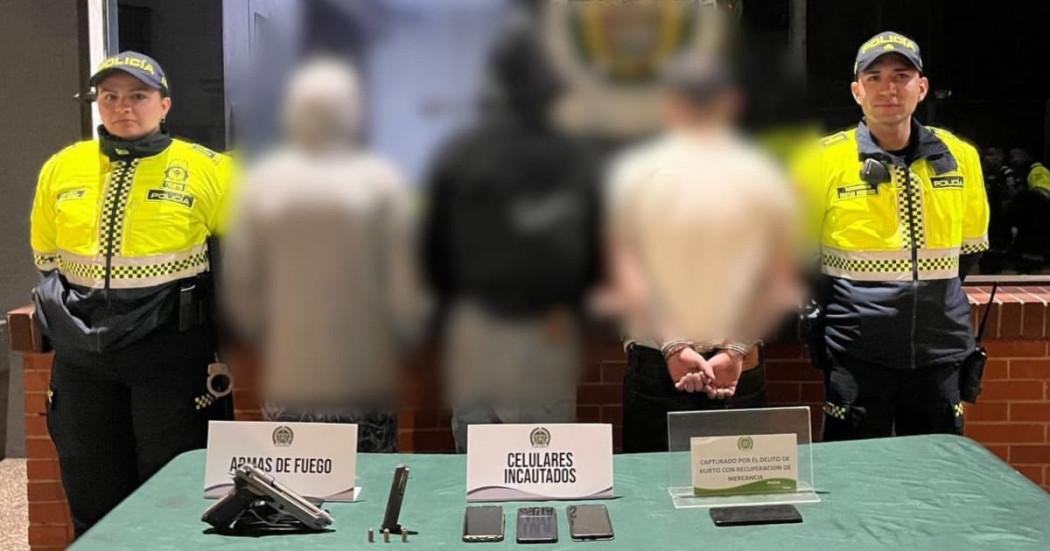 Un capturado y dos aprehendidos tras hurto a comercio en Bosa