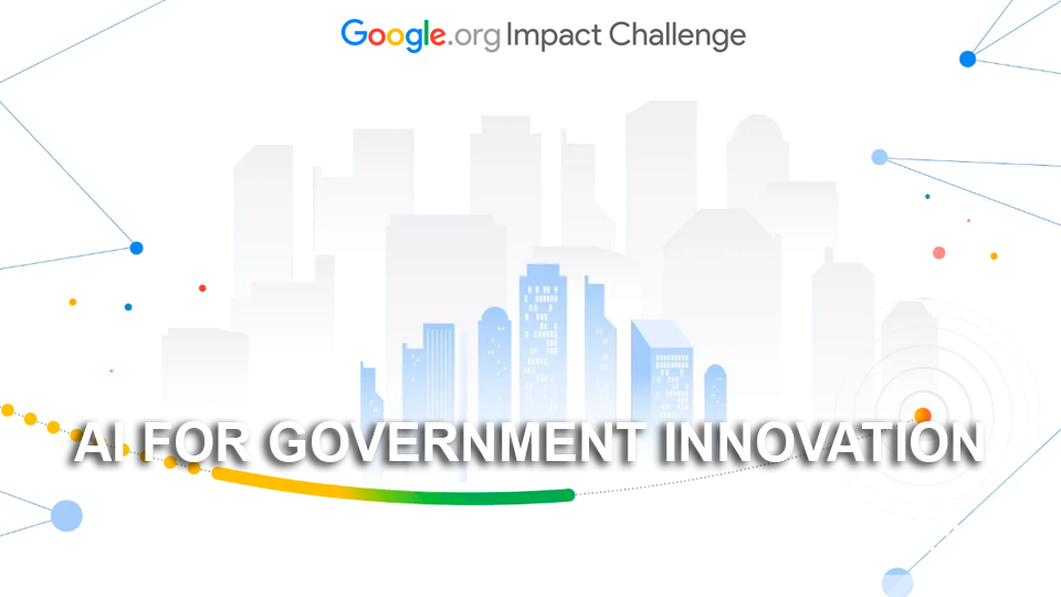 Convocatoria global de Google.org para innovación pública con IA