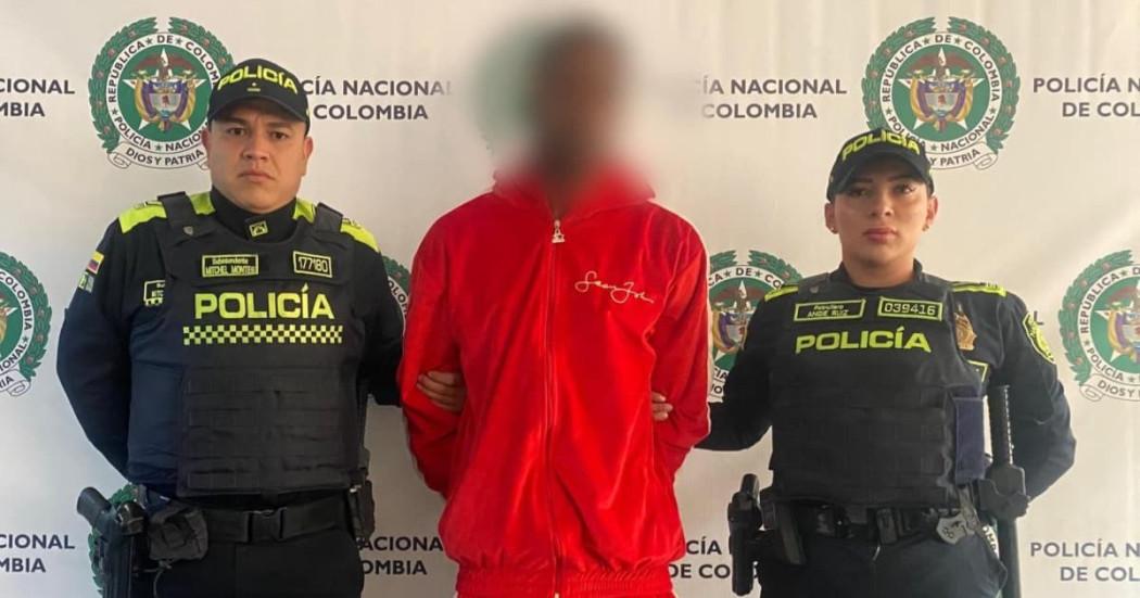 Foro del hombre por su presunta participación en un homicidio ocurrido en Bosa Centro, al sur de Bogotá.