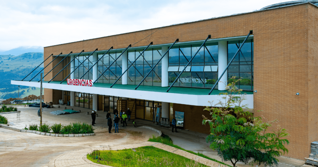 Foto de un hospital de Bogotá