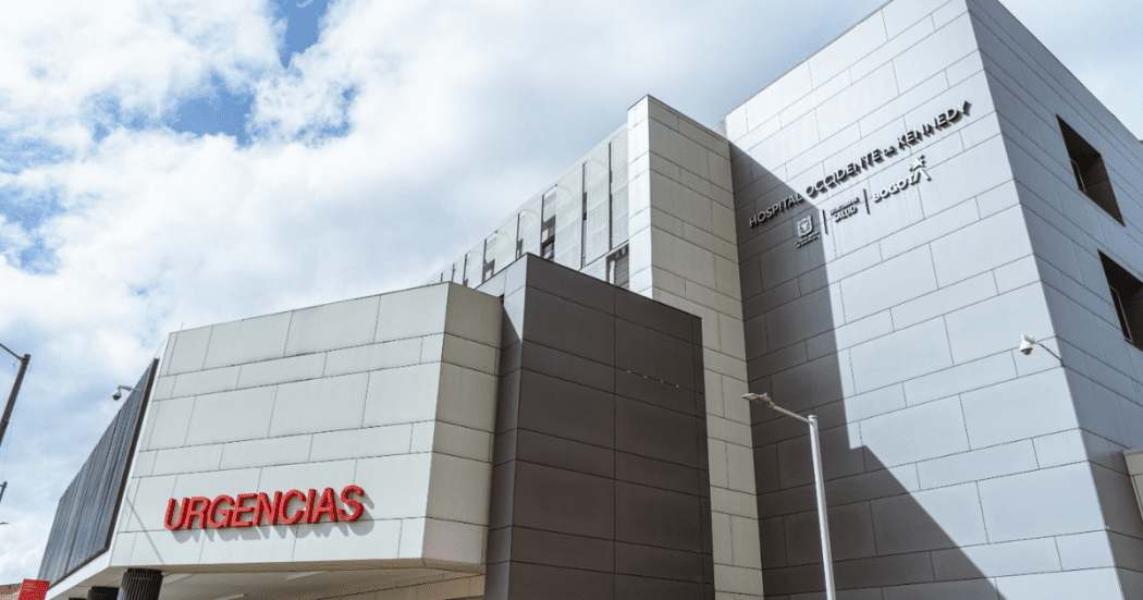 Foto de un hospital de Bogotá