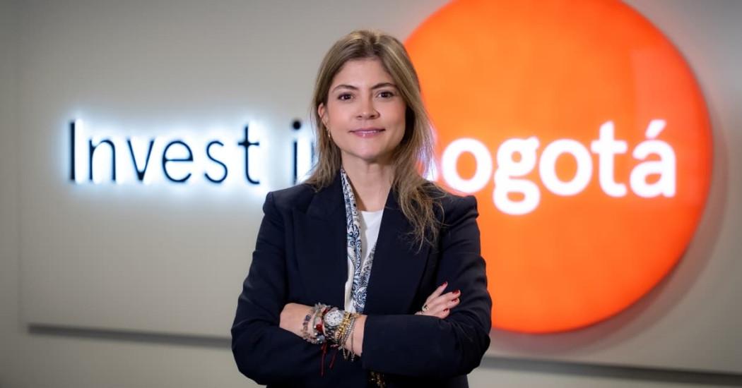 Foto de Juliana Gómez Peláez, nueva directora Ejecutiva de Invest in Bogotá.