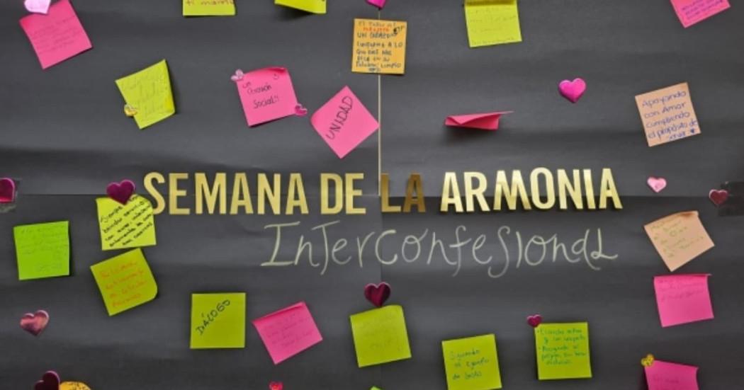 Foto e imagen de la semana de la libertad religiosa en Bogotá 2026.