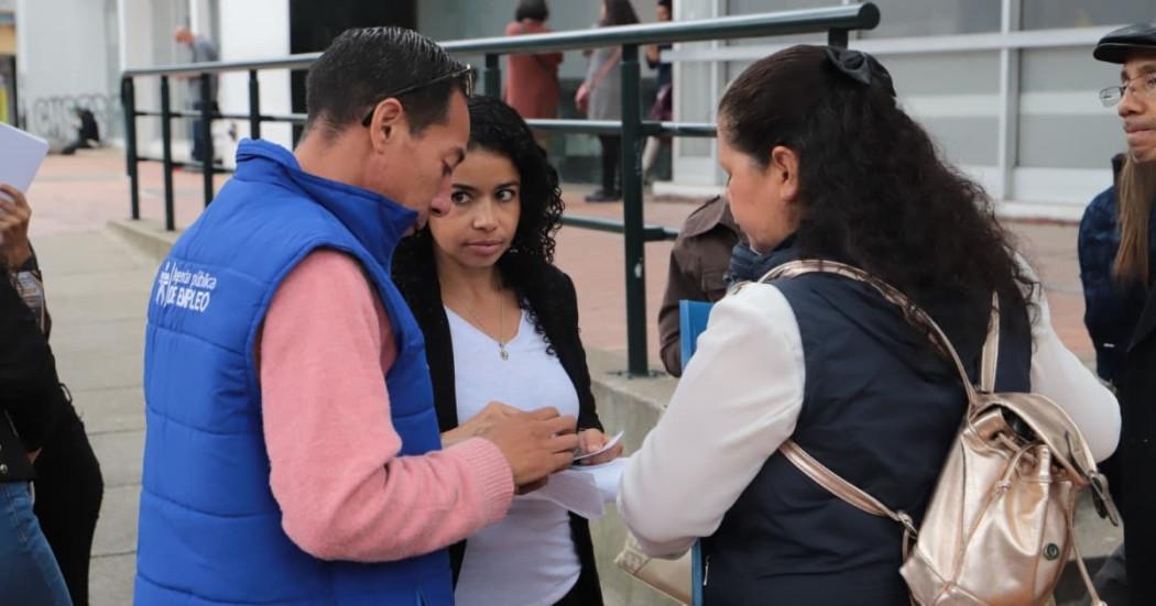 Foto de ferias de empleo con vacantes de la Agencia Empleo del SENA.