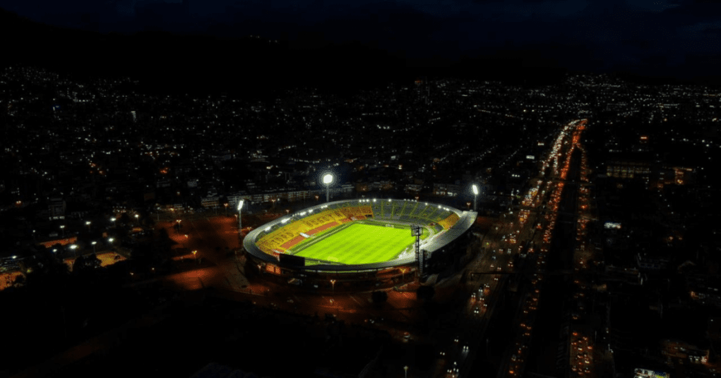 Imagen Panorámica del Estadio el Campín 
