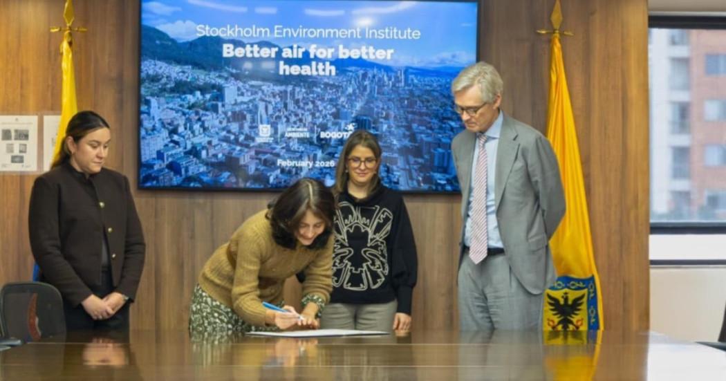 Bogotá renews cooperation with SEI to strengthen air monitoring 2026