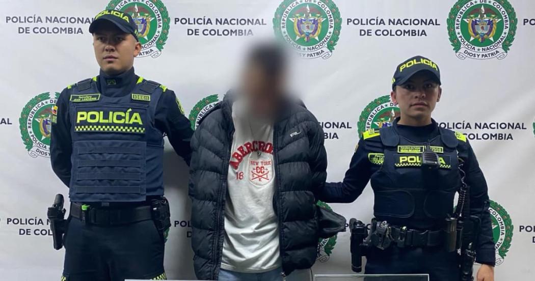 Hombre capturado por porte ilegal de armas.