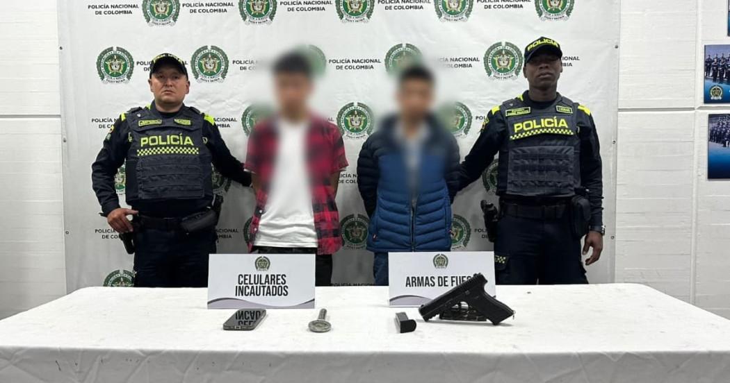 Dos capturados tras intento de hurto