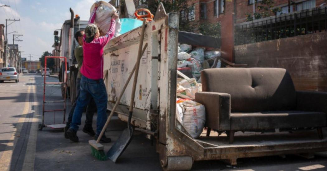 Foto que muestra un Ecopunto en Bogotá