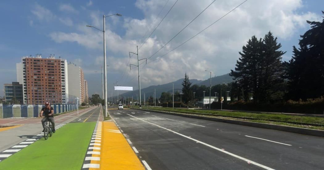Foto de tramo de avenida Laureano Gómez