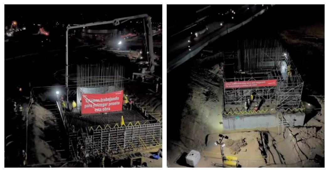 Foto de frente de obra de La Nueva 13