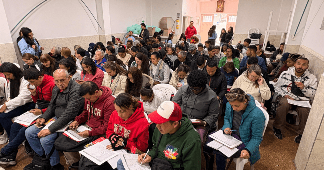 Foto de un grupo de ciudadanos de San Cristóbal 