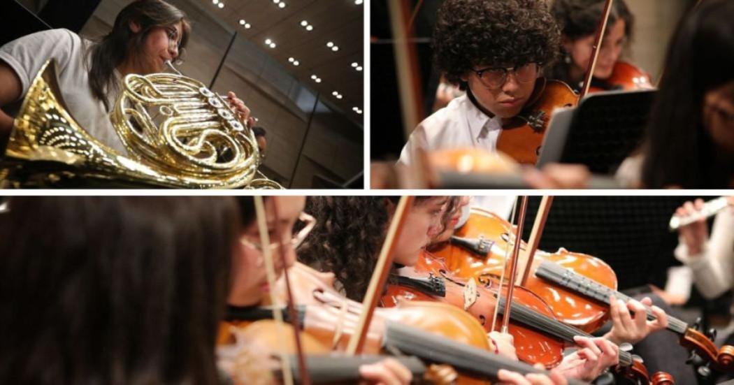Imagen de niños en Centros Filarmónicos Locales