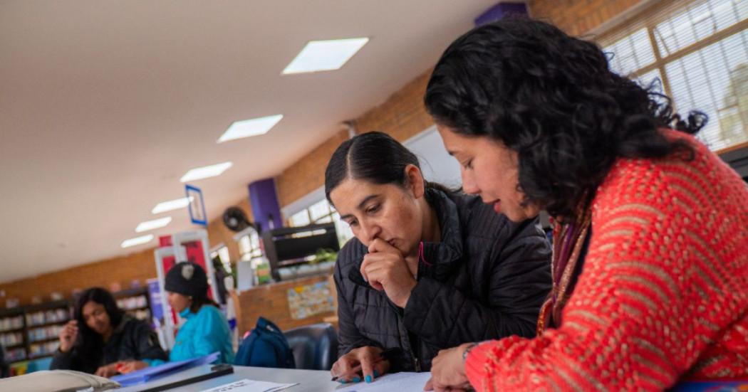 Imagen de Usuarias de las bibliotecas públicas de Bogotá 