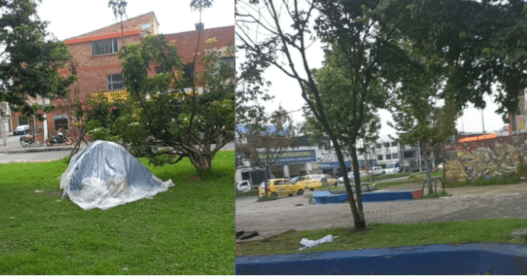 Fto de dos calles de la localidad de Barrios Unidos